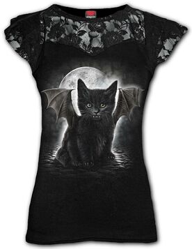 Haut gothique SPIRAL 'Bat Cat'
