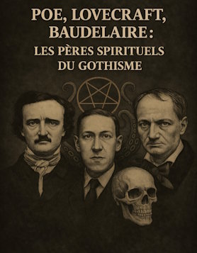 Poe, Lovecraft, Baudelaire : les p&egrave;res spirituels du gothisme