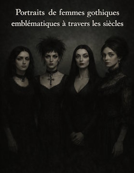 Portraits de femmes gothiques