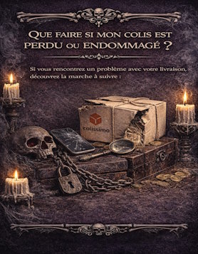 Que faire si mon colis est perdu ou endommag&eacute; ?