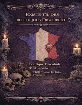 Existe t'il des boutiques 'discobole'?
