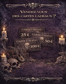 Vendez-vous des cartes cadeaux ?