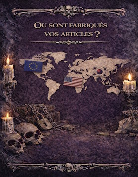 Ou sont fabriqu&eacute;s vos articles ?