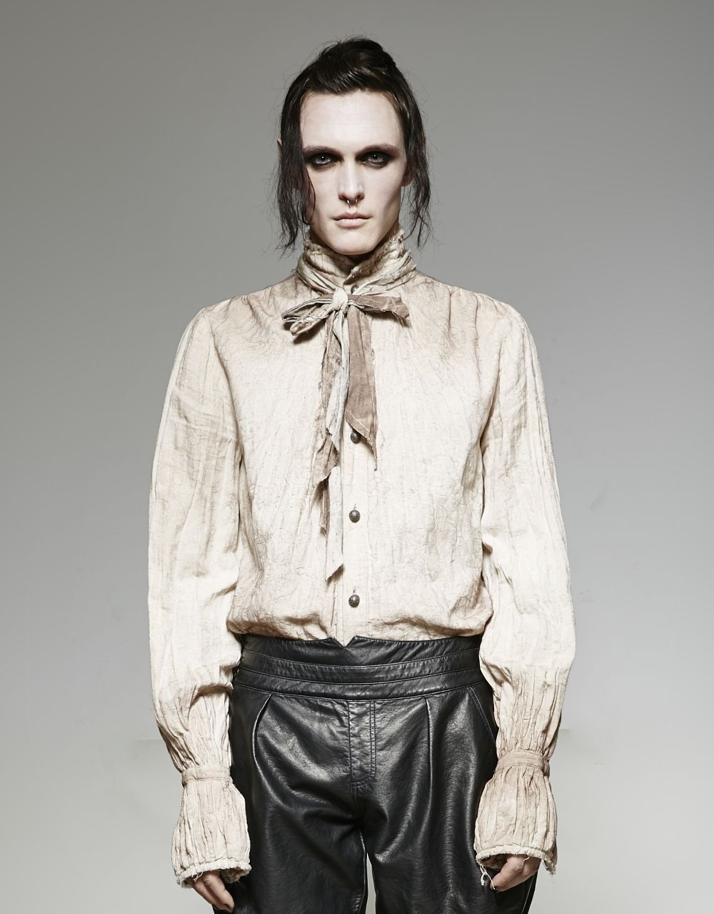 Chemise steampunk cru pour homme PUNK RAVE