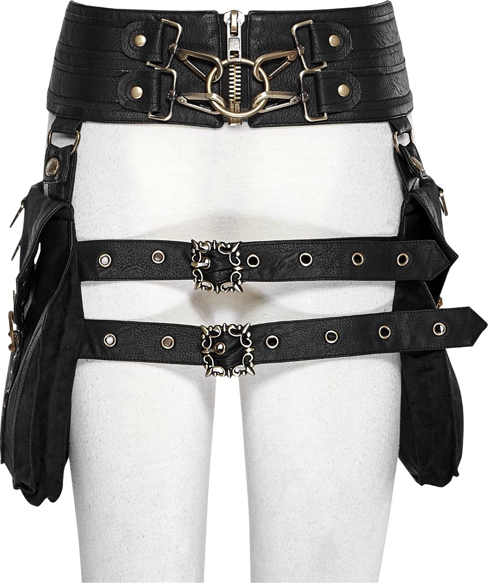 WiseGoogs Riem gothique étoiles de Luxe - Ceinture femme - Ceintures punk  femme 