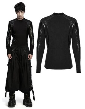 T-shirt Cyberpunk manches longues Stratoshade - Punk Rave