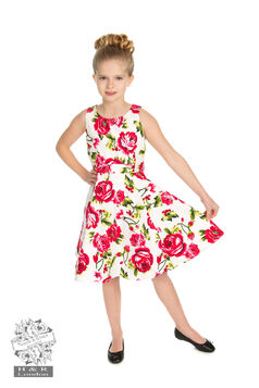Robe Pin-Up enfant HEART AND ROSES LONDON