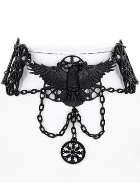 Collier corbeau RESTYLE