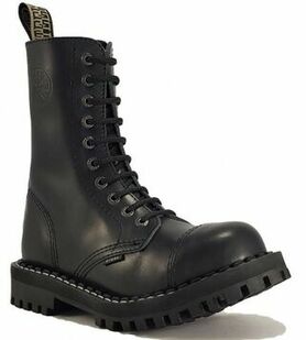 Rangers cuir 10 trous STEEL BOOTS