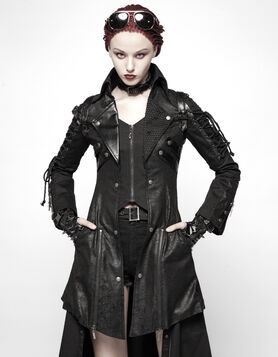 Veste gothique femme Black Funeral - Punk Rave