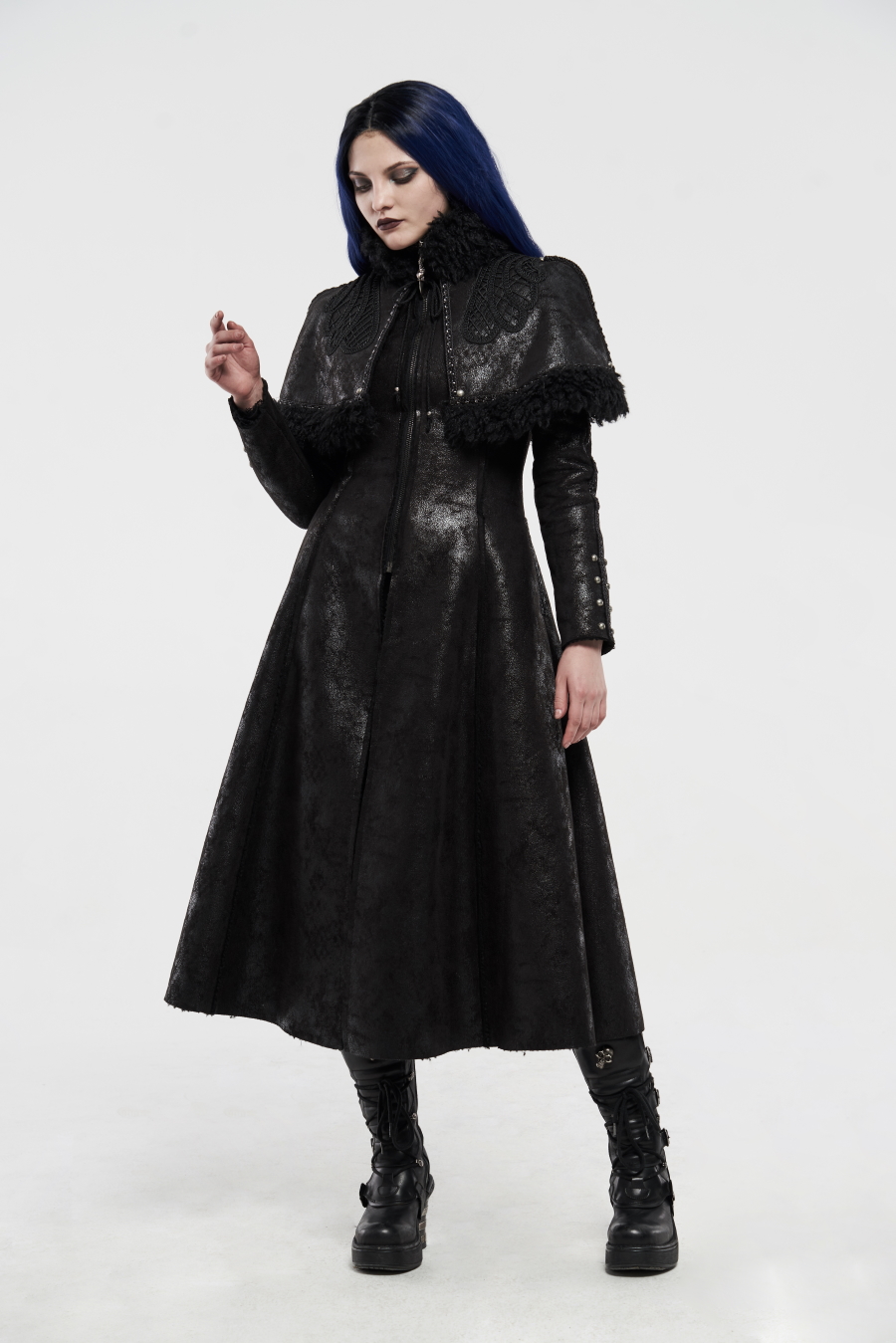 photo n°4 : Manteau PUNK RAVE 'shadow goddess'