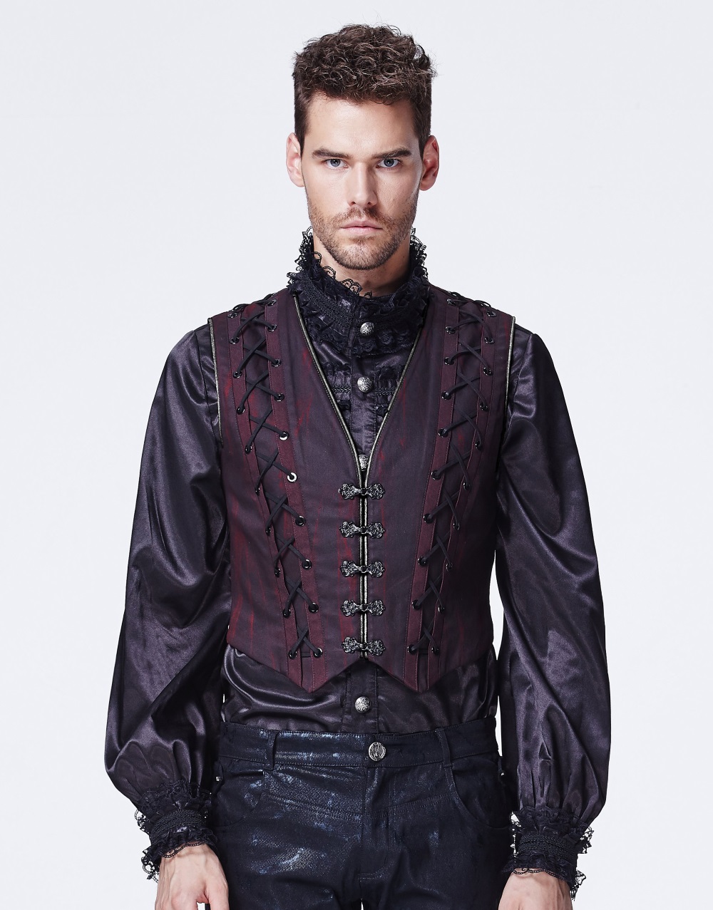 gilet baroque homme