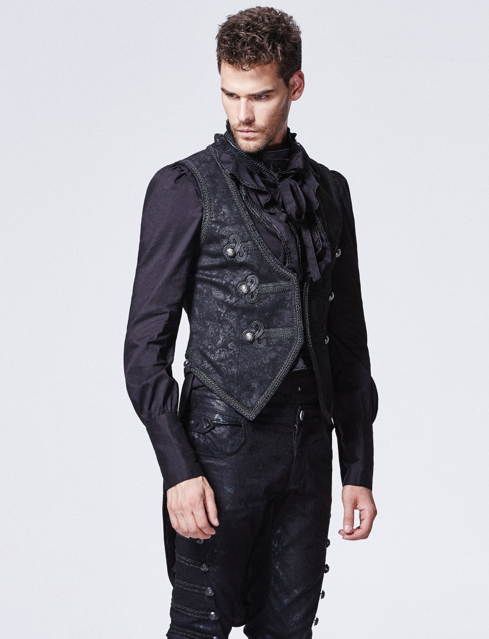 gilet homme gothique