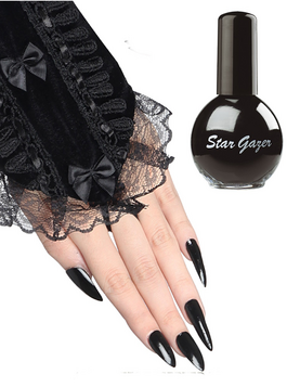 Vernis à ongles gothique noir