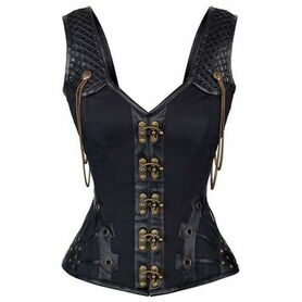 Corset gothique steampunk