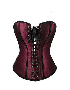 Corset gothique fuchsia