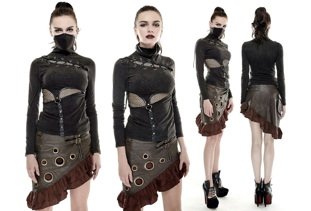 photo n°4 : Haut steampunk femme PUNK RAVE