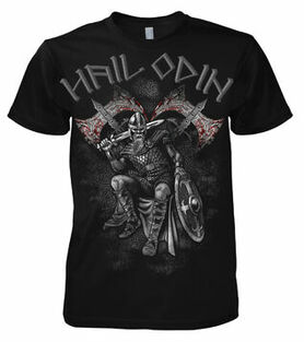 T-shirt viking 'Hail Odin'