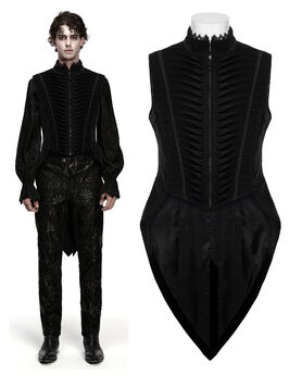 Veste Queue-de-Pie Nocturne - Punk Rave