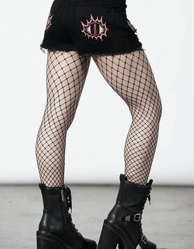 Collants résille moyennes mailles