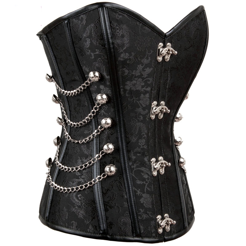 photo n°2 : Corset gothique noir