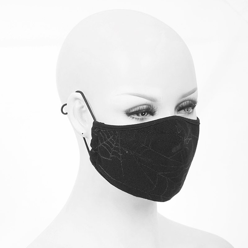 photo n°2 : Masque gothique en tissu 'arachno'