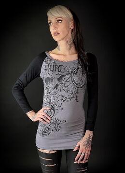 T-shirt manches longues HYRAW 'hurt'
