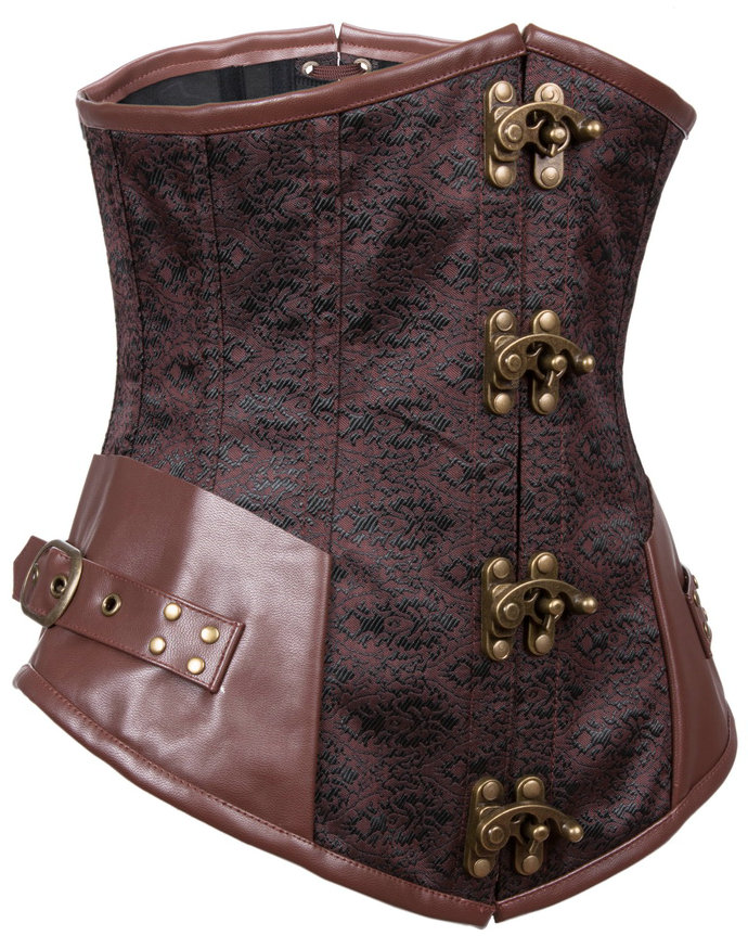 photo n°2 : Serre-taille steampunk marron