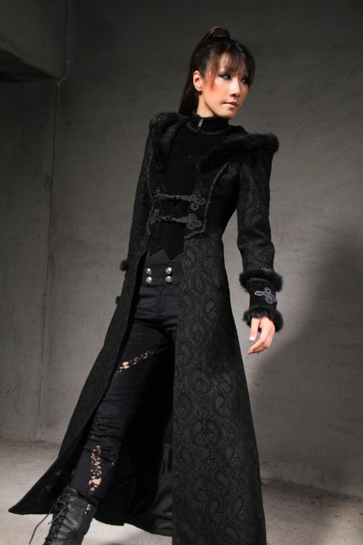 manteau hiver gothique femme