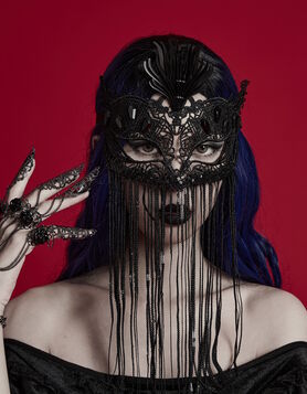 Masque Gothique Dentelle PUNK RAVE