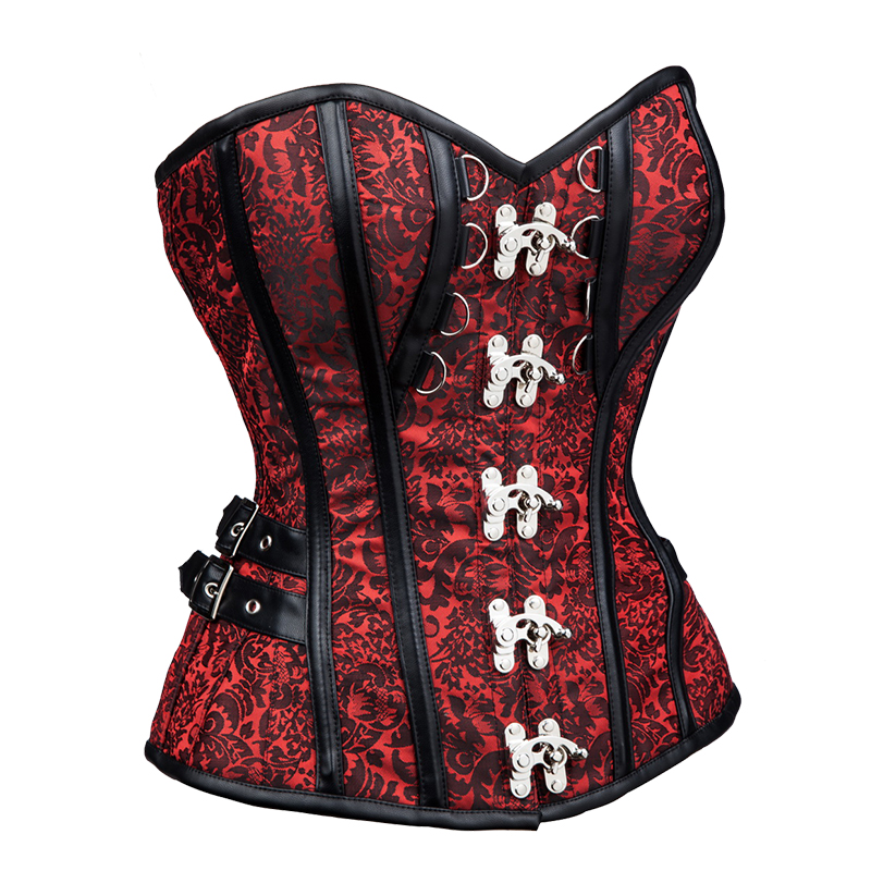 corset rouge et noir