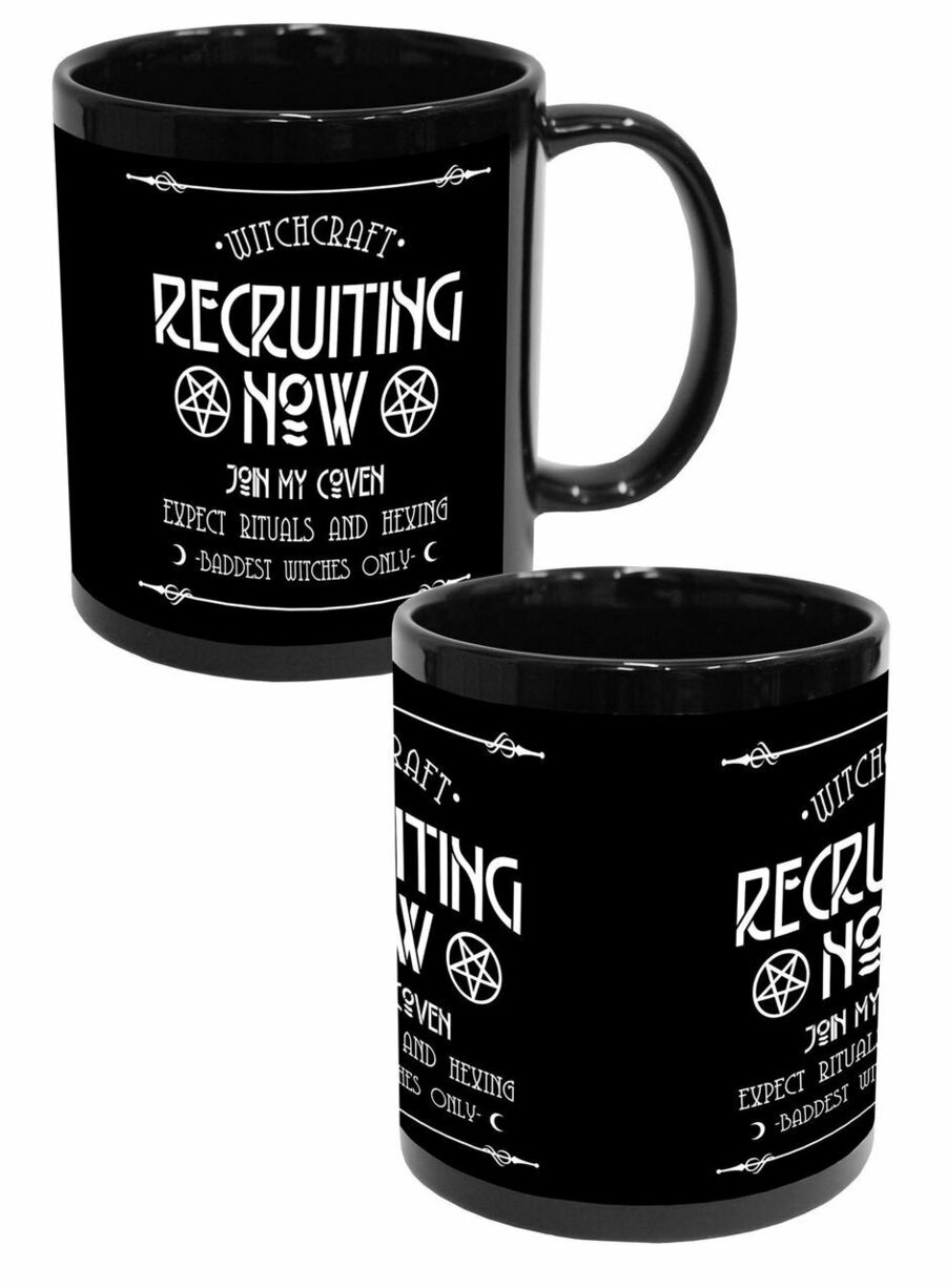Mug gothique 'witchcraft recruiting'