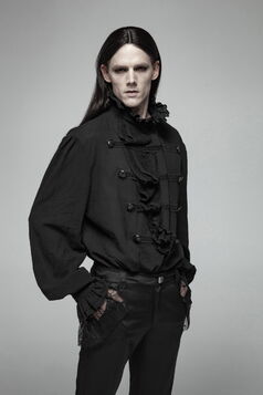 Chemise victorienne PUNK RAVE 'lord erak'
