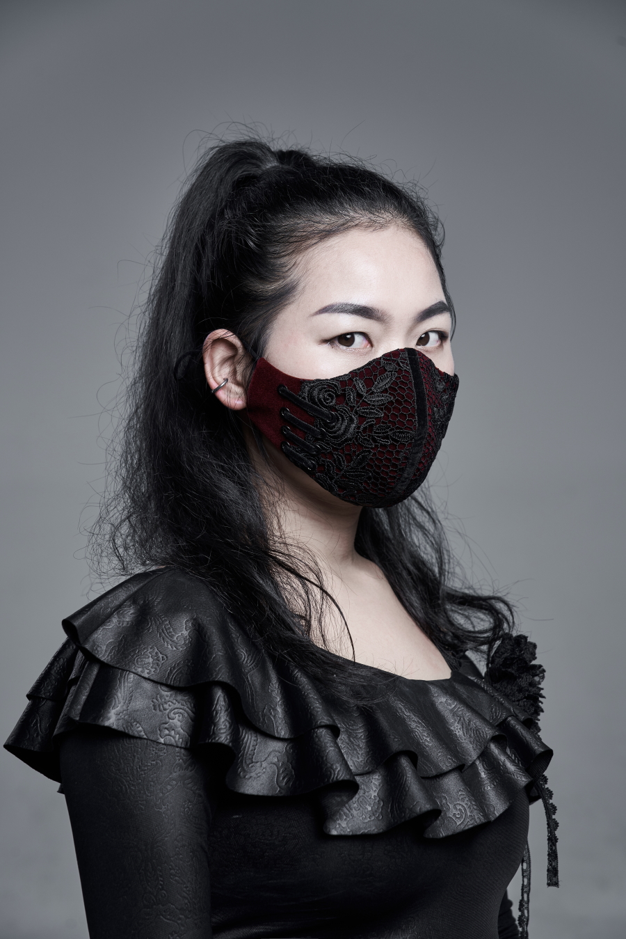 Masque gothique en velours