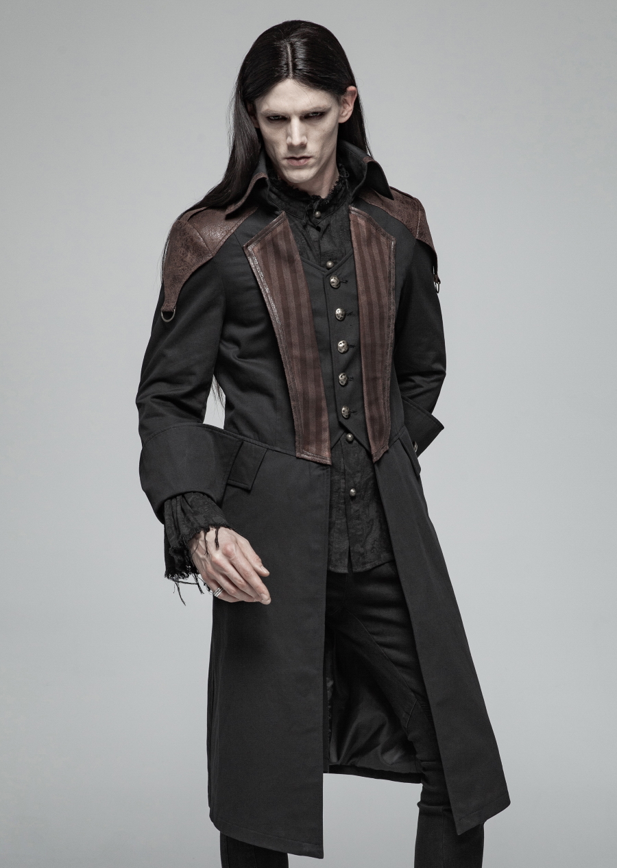 manteau steampunk homme