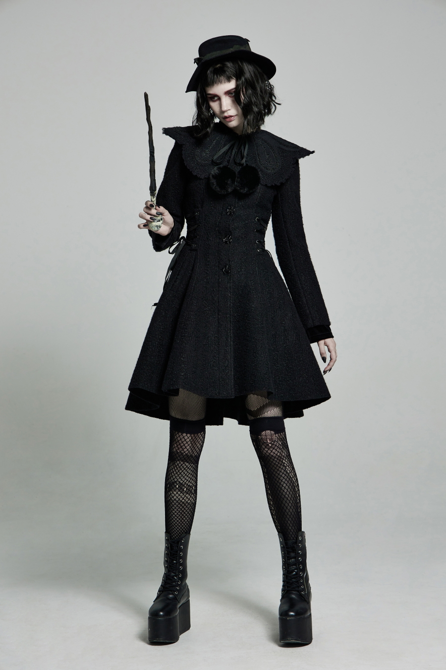 photo n°2 : Manteau Lolita Punk Rave 'hanahita'
