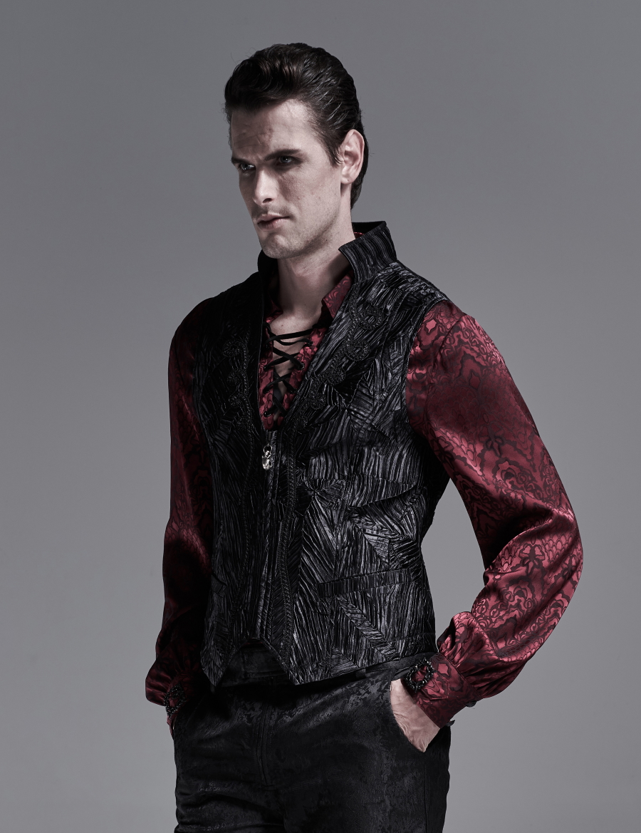 gilet homme gothique