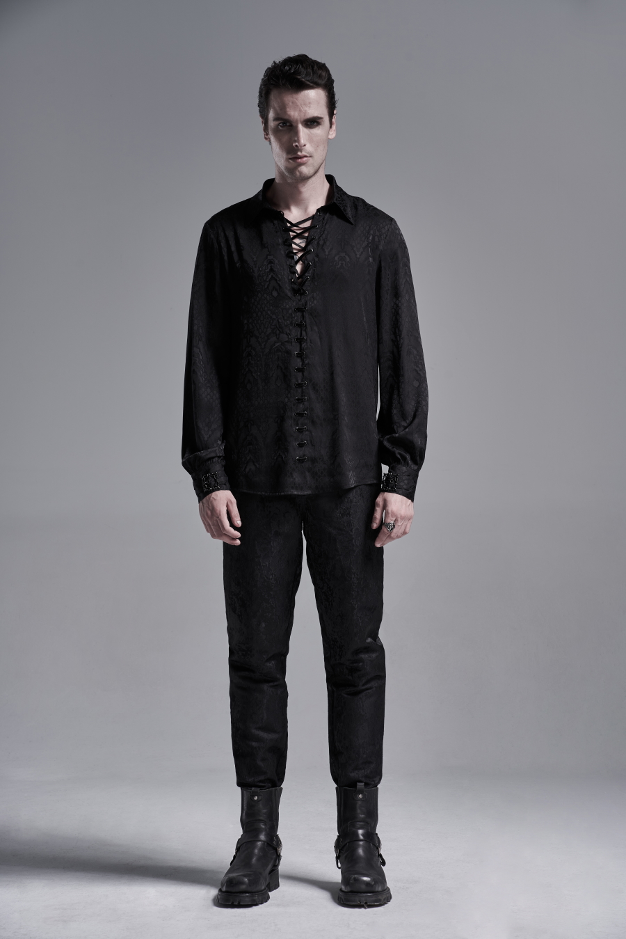 photo n°5 : Chemise PUNK RAVE 'ebrimud black'