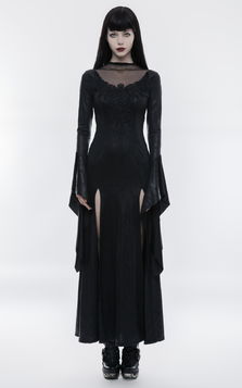 Longue robe PUNK RAVE 'witch dream'