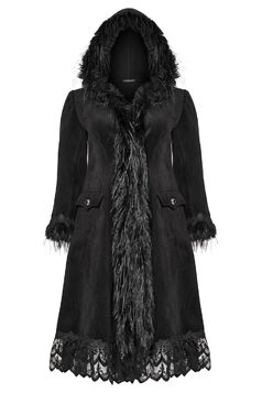 Manteau femme PUNK RAVE 'lilith eternal' Collection grande taille