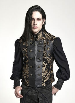 Veste steampunk sans manches PUNK RAVE