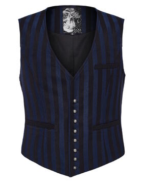Gilet steampunk PUNK RAVE 'L'héritier du temps'