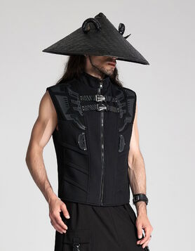 Chapeau conique PUNK RAVE 'Shadow Ronin'