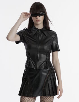 Chemise PUNK RAVE 'Reine de guerre'