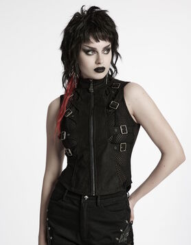 Veste sans manches PUNK RAVE 'Carcasse'
