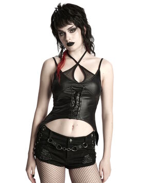 Top goth PUNK RAVE 'Venom Lace'