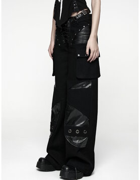 Pantalon Cyberpunk PUNK RAVE 'Légion Noire'