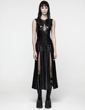 Robe Longue Abyss Veil - Punk Rave