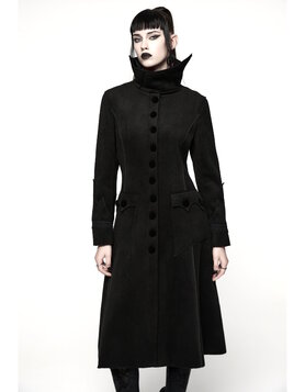 Manteau Gothique Laine 'Chauve-Souris Nocturne'