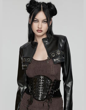 Serre-taille Goth PUNK RAVE 'Épine Dorsale'